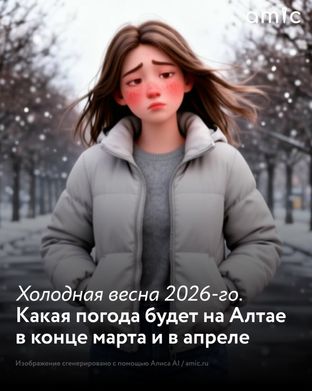 В Алтайский край пришла весна
