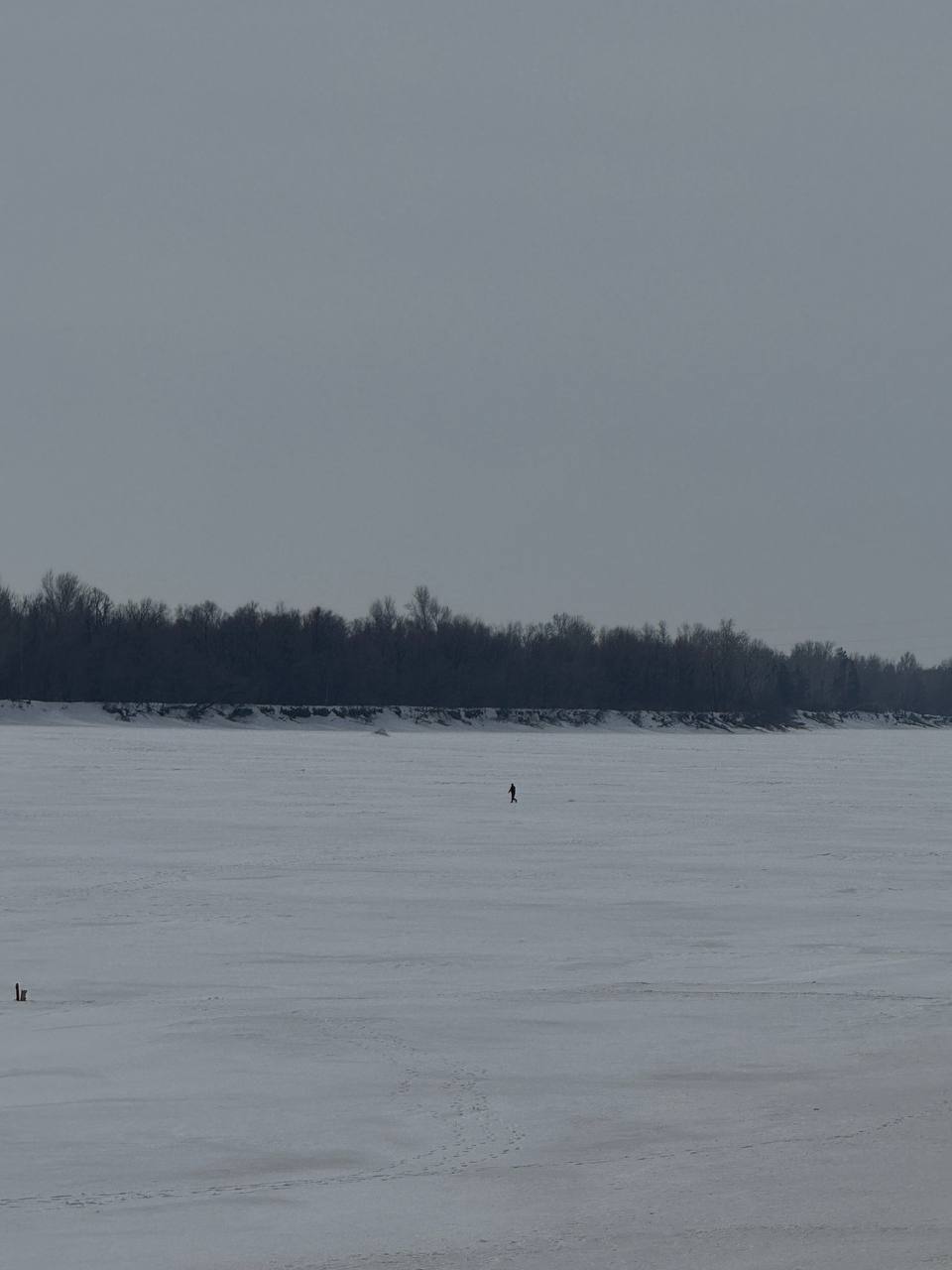 Бесстрашные люди гуляют по Оби Бесстрашные люди гуляют по Оби
