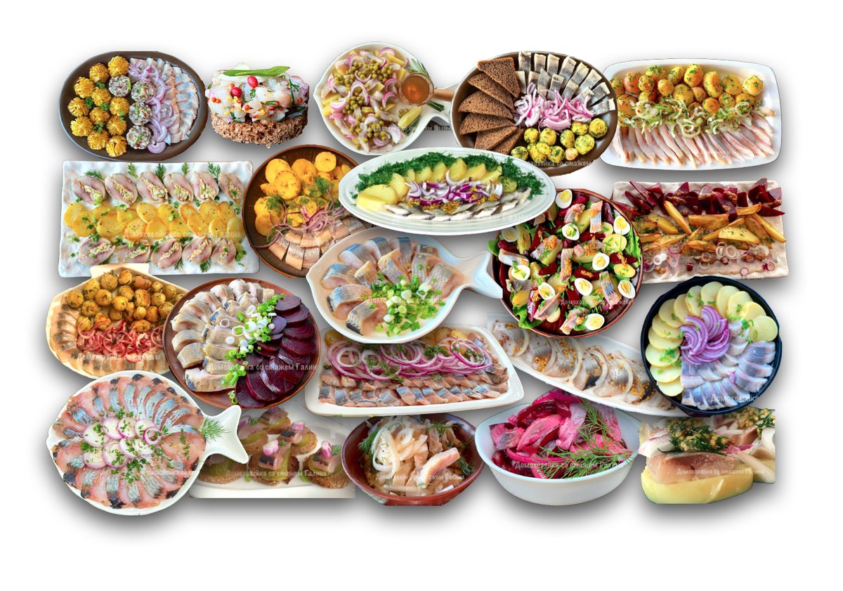 Сельдь на праздничном столе: стильные и вкусные идеи подачи