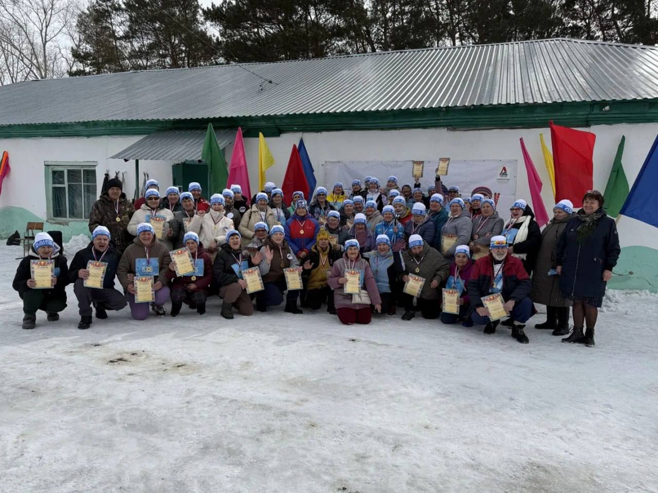 В селе Енисейское Бийского района прошла «Лыжня здоровья 55+» В селе Енисейское Бийского района прошла «Лыжня здоровья 55+»