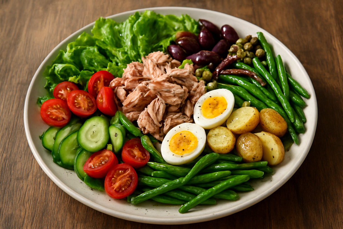 Салат Нисуаз: солнечная классика Средиземноморья, которая вдохновляет поколения