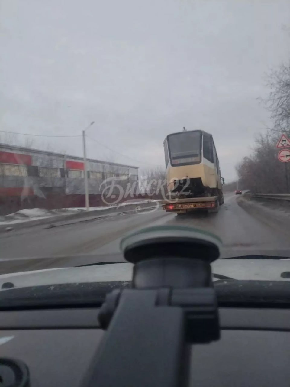 В Бийске заметили трамваи, закупленные в Ярославле В Бийске заметили трамваи, закупленные в Ярославле