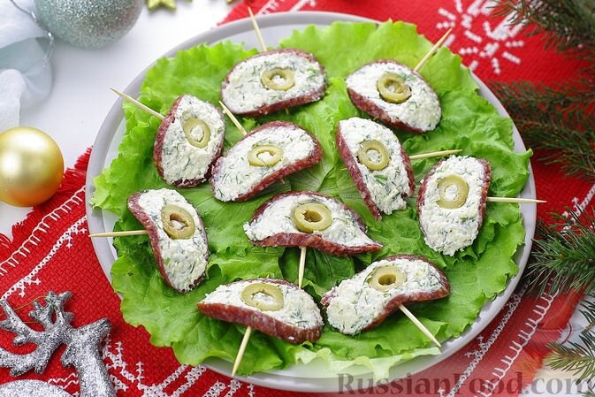 Неповторимые закуски для новогоднего корпоратива