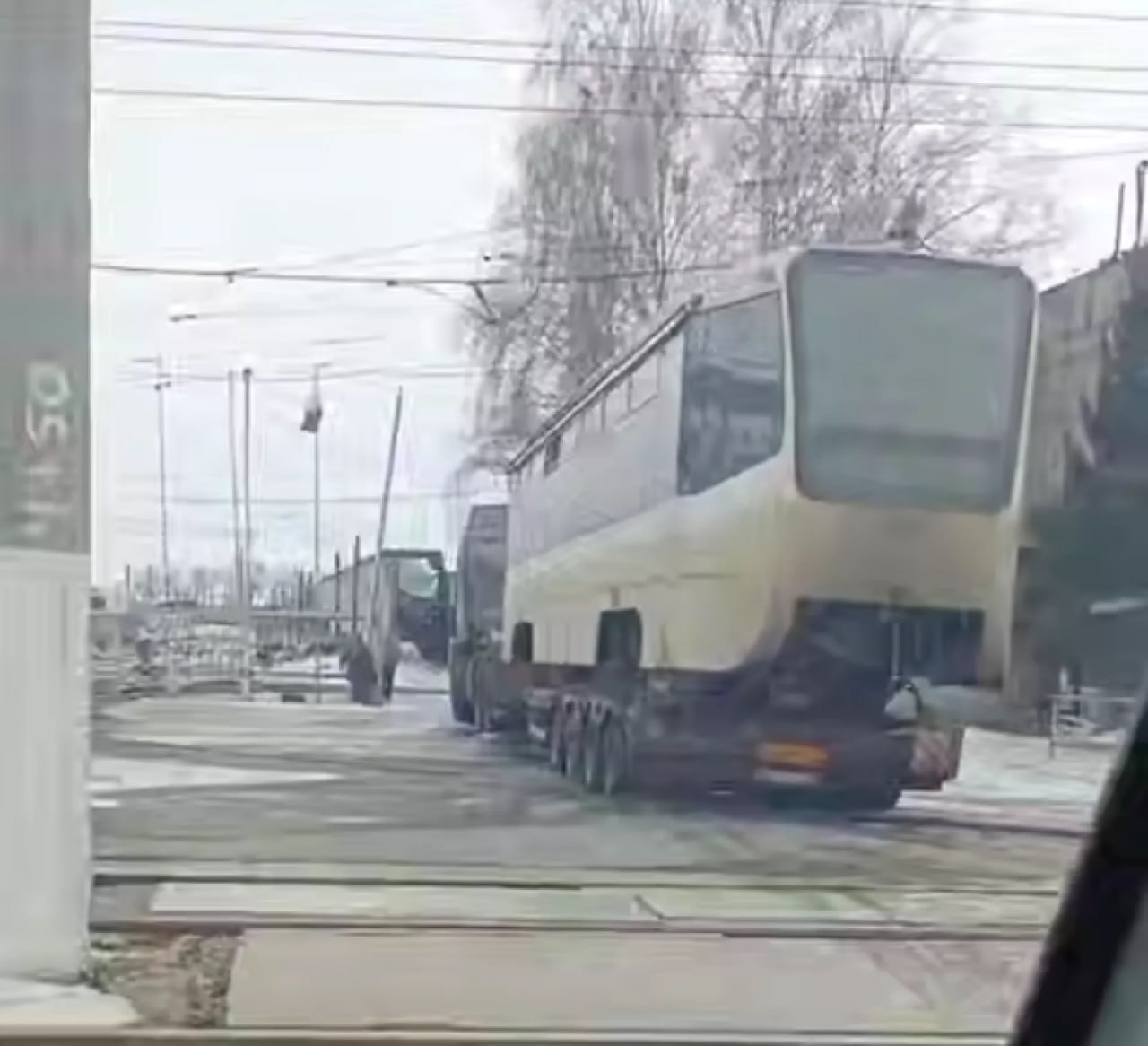 В Бийске заметили трамваи, закупленные в Ярославле В Бийске заметили трамваи, закупленные в Ярославле