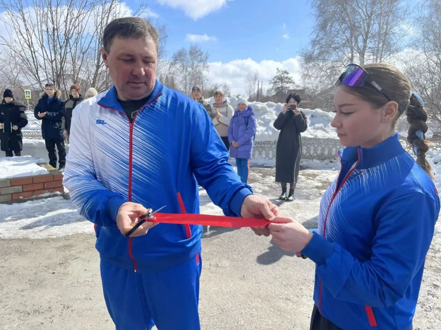 Обновлённый спортивный комплекс открылся в селе Половинкино Рубцовского района Обновлённый спортивный комплекс открылся в селе Половинкино Рубцовского района