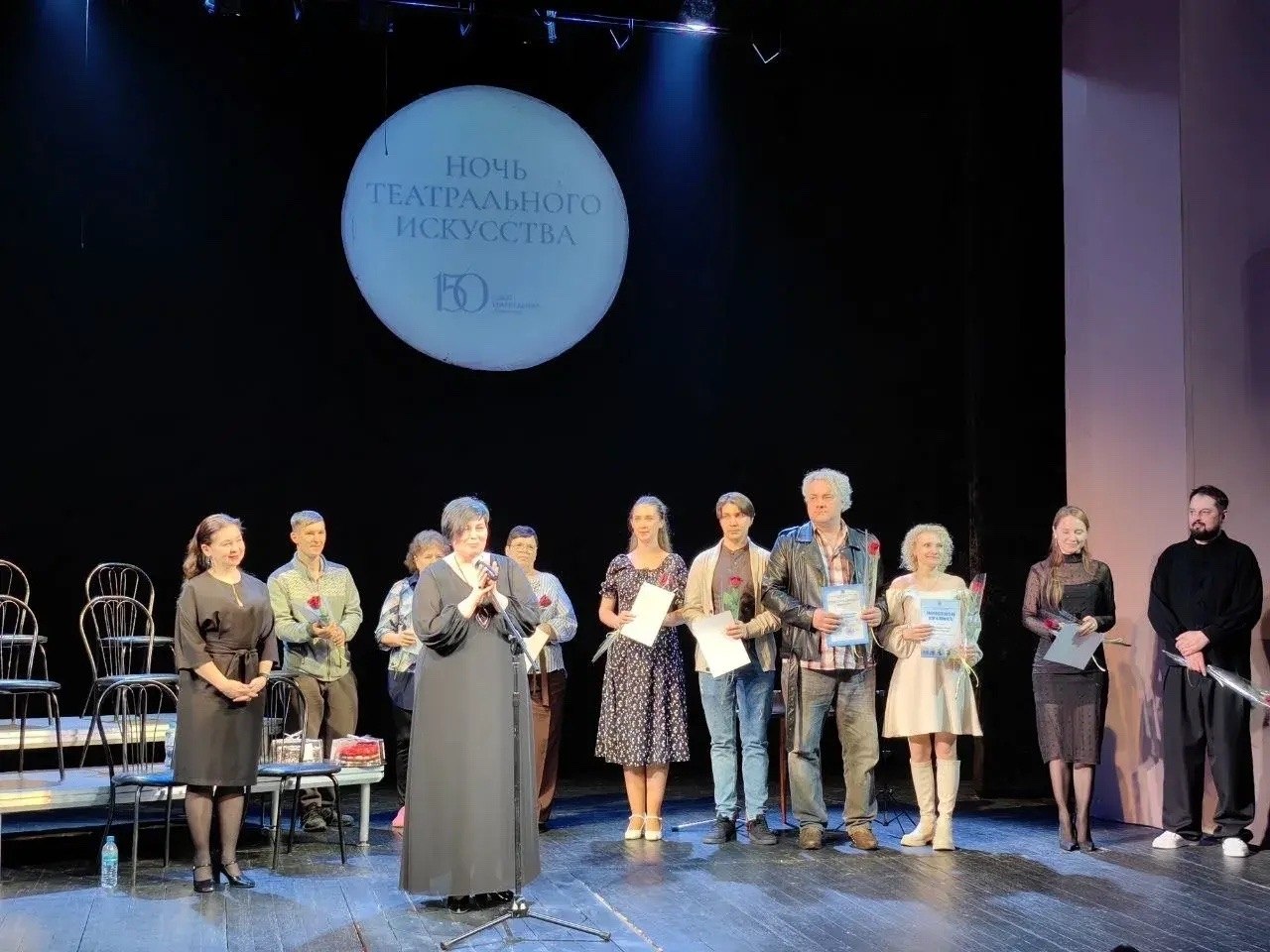 В Бийском драматическом театре прошла всероссийская акция «Ночь театрального искусства», приуроченная к 150-летию Союза театральных деятелей России