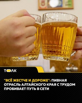 Пивоваренная отрасль Алтайского края сталкивается с новым этапом давления: растут затраты, падает рентабельность, а продавать продукцию становится сложнее