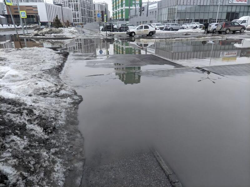 Лужасы нашего городка! Как Барнаул "поплыл" с приходом тепла Лужасы нашего городка! Как Барнаул "поплыл" с приходом тепла