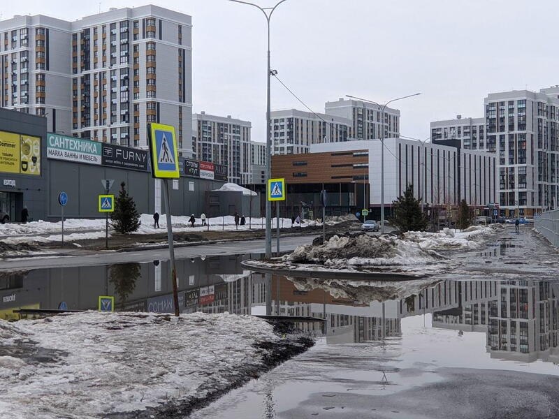 Лужасы нашего городка! Как Барнаул "поплыл" с приходом тепла Лужасы нашего городка! Как Барнаул "поплыл" с приходом тепла