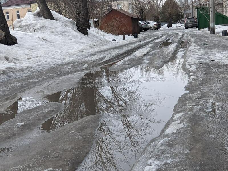 Лужасы нашего городка! Как Барнаул "поплыл" с приходом тепла Лужасы нашего городка! Как Барнаул "поплыл" с приходом тепла