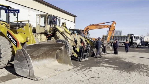 В Алтайском крае продолжается масштабный техосмотр дорожной и сельскохозяйственной техники