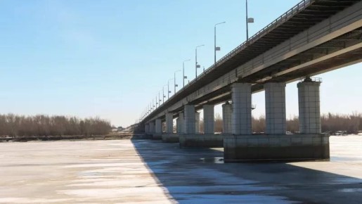 На следующей неделе на Оби в Барнауле ожидается ледоход