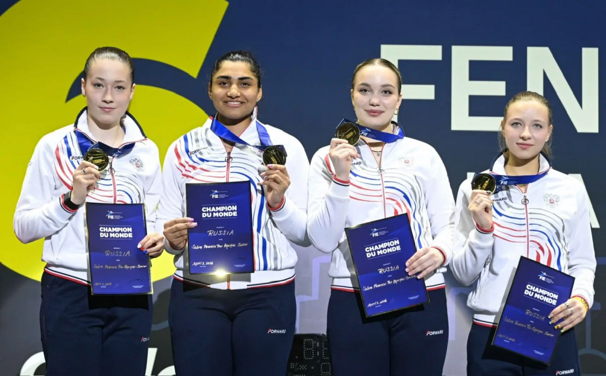 Саблистка Мария Третьякова - победительница юниорского первенства мира по фехтованию в Бразилии в составе сборной России! Саблистка Мария Третьякова - победительница юниорского первенства мира по фехтованию в Бразилии в составе сборной России!