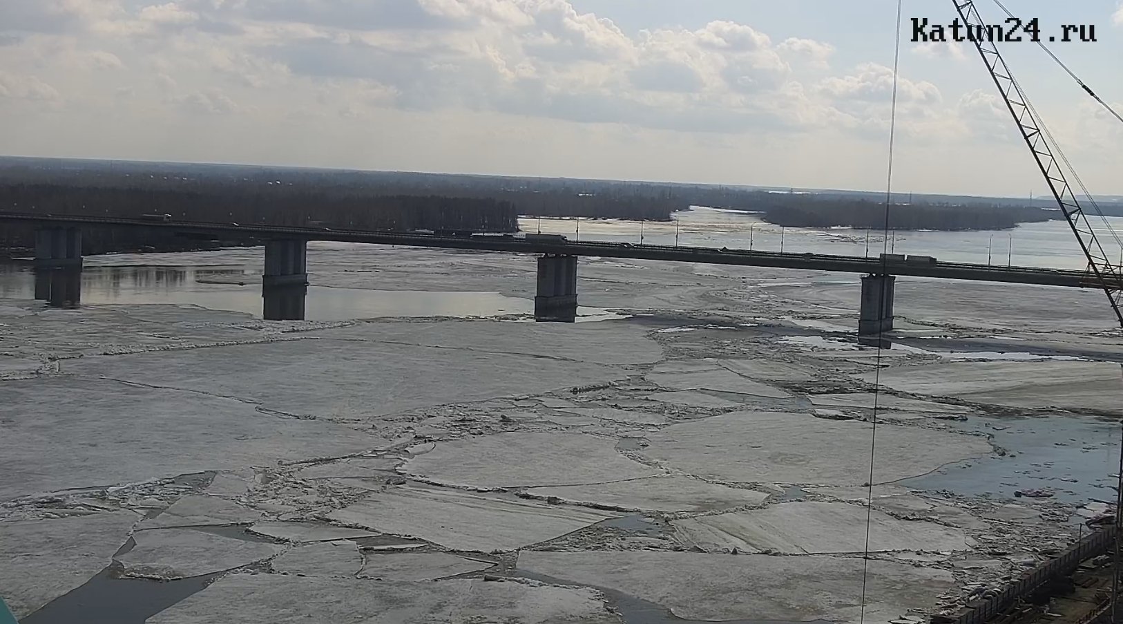 Ледохода на Оби НЕТ. Об этом «Катунь 24» рассказала начальник отдела гидрологии алтайского ЦГМС Ольга Валентиновна Прахт