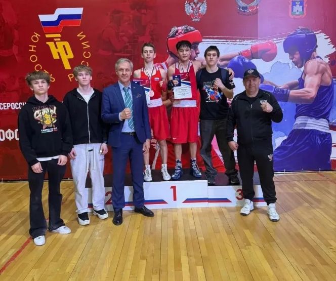 Матвей Трялин и Айдамир Санин из СШОР «Алтайский ринг» стали победителями юниорского первенства РФСО «Юность России»