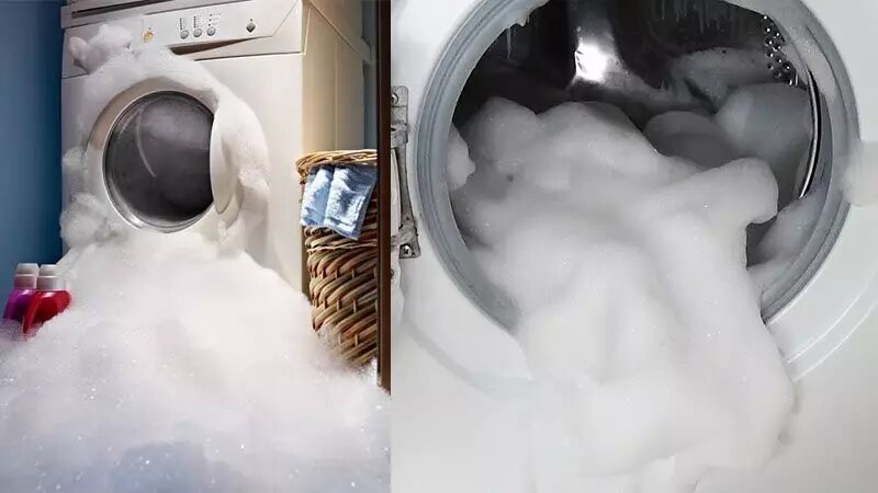 Причины появления избыточной пены в стиральной машине