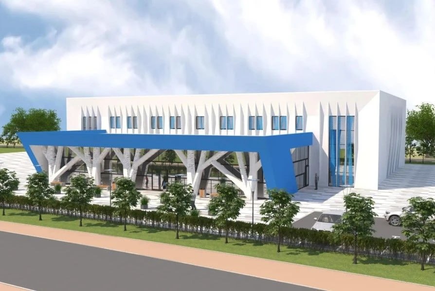 Спорткомплекс с тремя бассейнами начали строить в поселке под Барнаулом Спорткомплекс с тремя бассейнами начали строить в поселке под Барнаулом