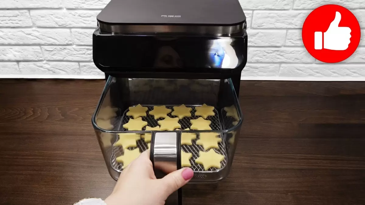 Печенье на сгущённом молоке в аэрогриле — спокойный практичный подход к домашней выпечке