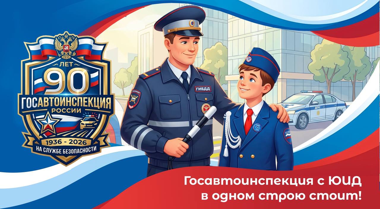 К 90-летию Госавтоинспекции: важные мероприятия для юных инспекторов движения