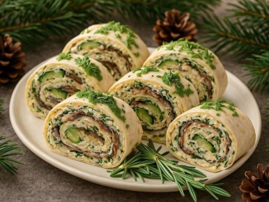 Новогодняя закуска, которая удивит всех: секрет хрум-шпротрулетиков