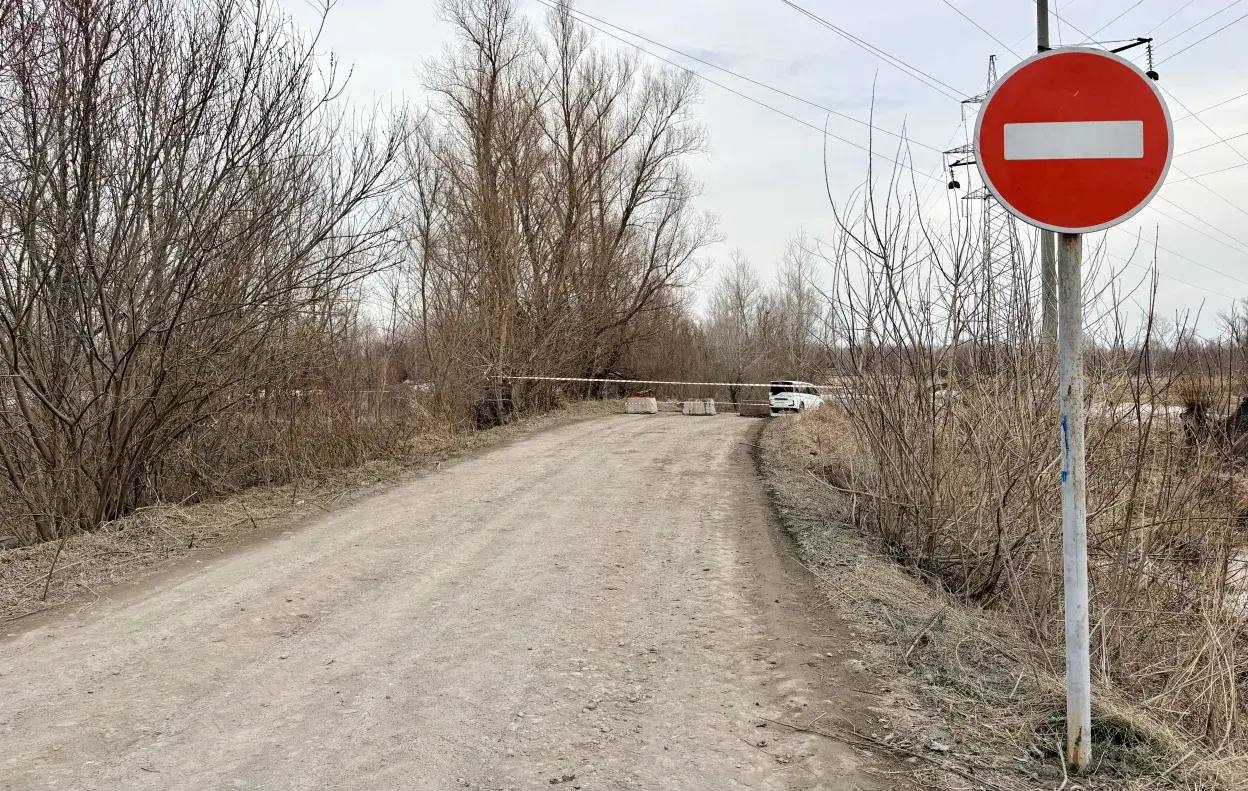 Временно ограничено движение в микрорайоне Затон по дороге на остров Шубинский