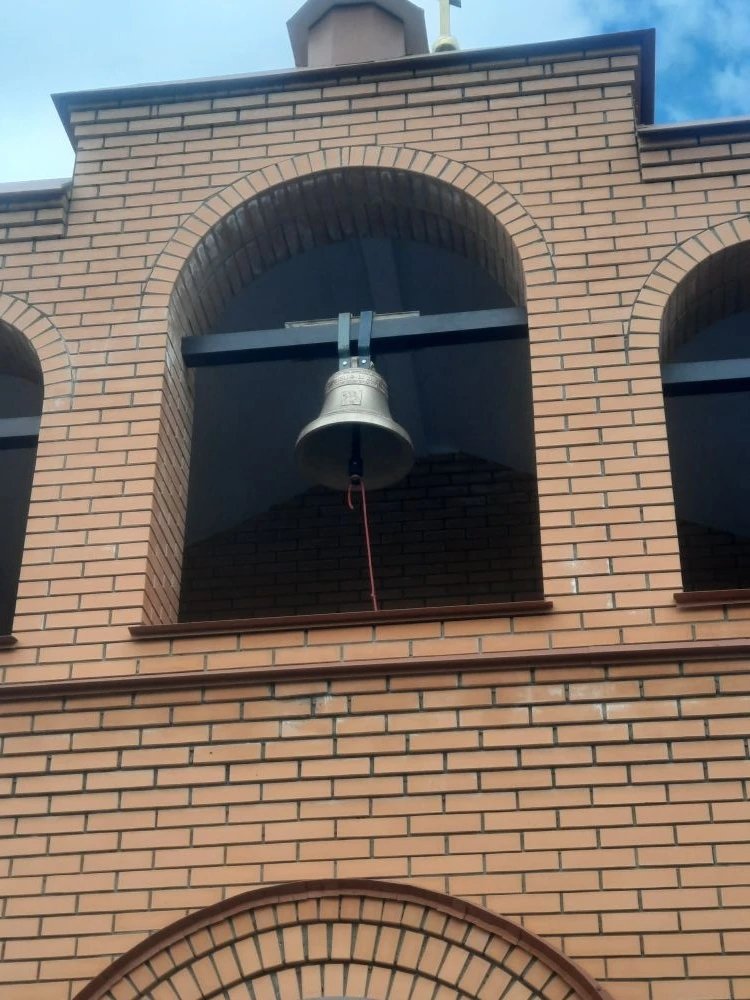 барнаульском поселке Затон освятили колокола для храма Марии Магдалины барнаульском поселке Затон освятили колокола для храма Марии Магдалины