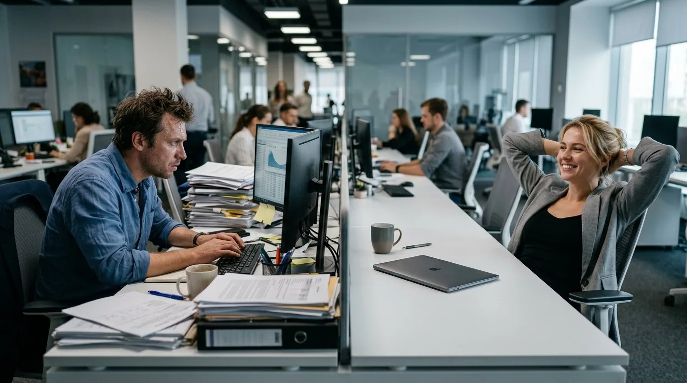 Шесть из десяти барнаульцев работают без перерыва на личные дела