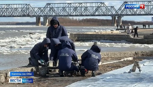 Вскрытие Оби в Каменском районе грозит образованием ледовых заторов
