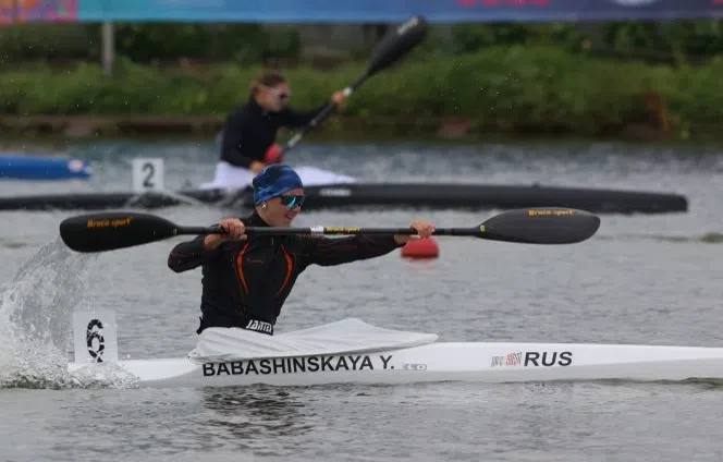 Байдарочница Юлия Бабашинская – чемпионка России на дистанции 1000 метров