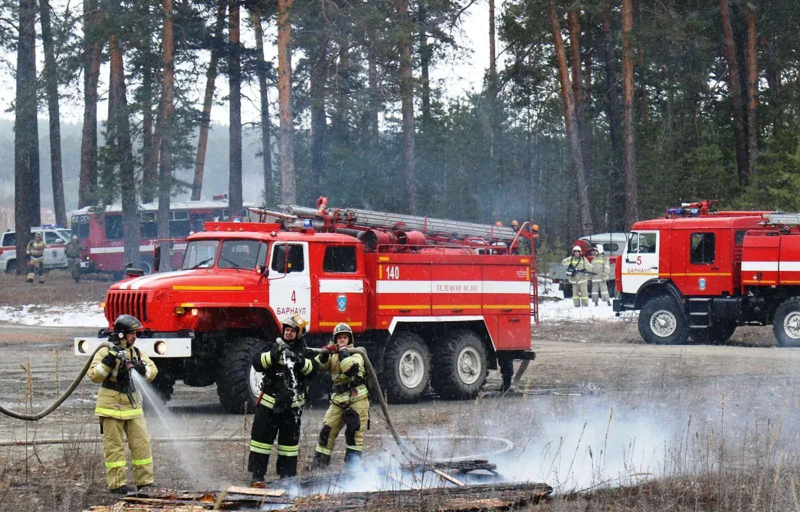 Пожароопасный сезон открыт в Алтайском крае
