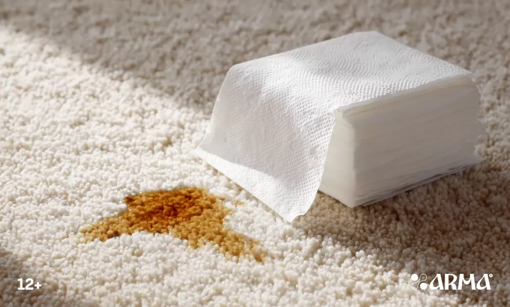 Как эффективно справиться с пятнами на коврах