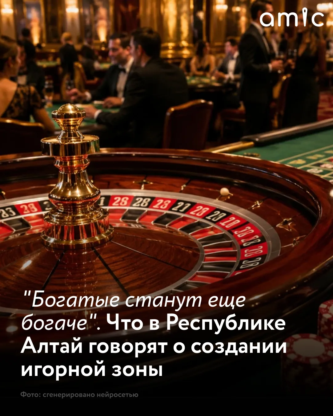 "Поощрение игромании", "рассадник порока" и "неуважение местных" — так называют жители Республики Алтай будущую игорную зону, которую там начнут строить, видимо, уже в этом году
