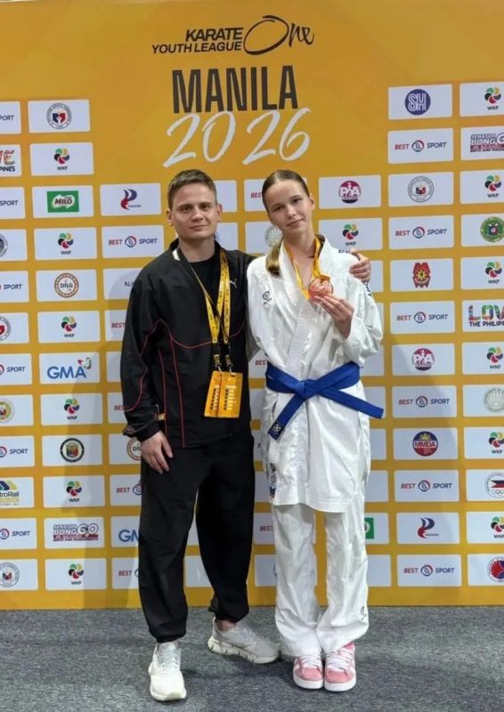 На международном турнире «Молодежная Лига WKF» в Маниле алтайские каратисты завоевали три медали
