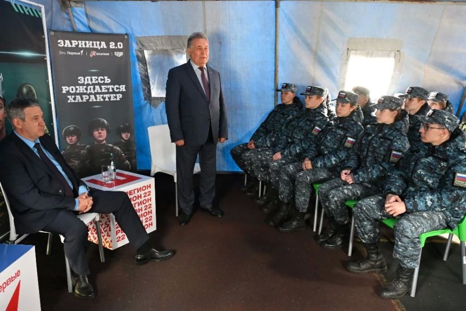 Александр Романенко принял участие в открытии регионального этапа игры «Зарница 2.0» Александр Романенко принял участие в открытии регионального этапа игры «Зарница 2.0»