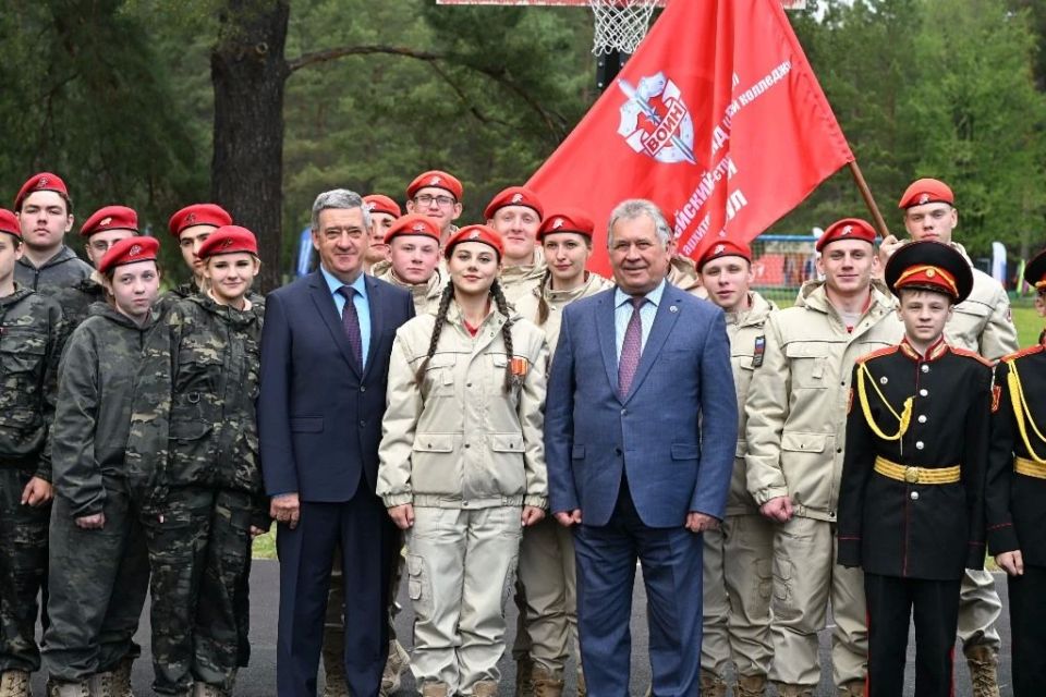 Александр Романенко принял участие в открытии регионального этапа игры «Зарница 2.0»