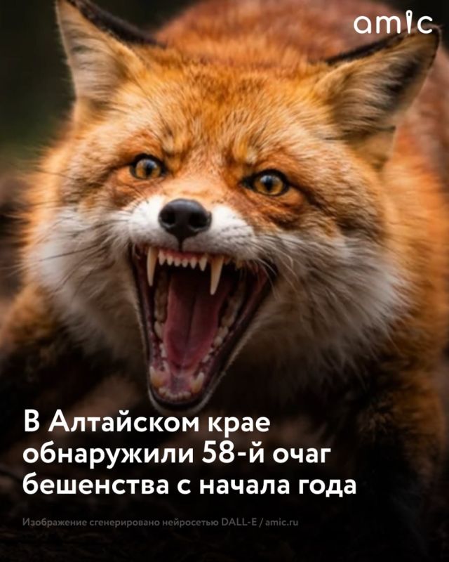 58-й очаг бешенства зафиксировали в Ключевском районе Алтайского края