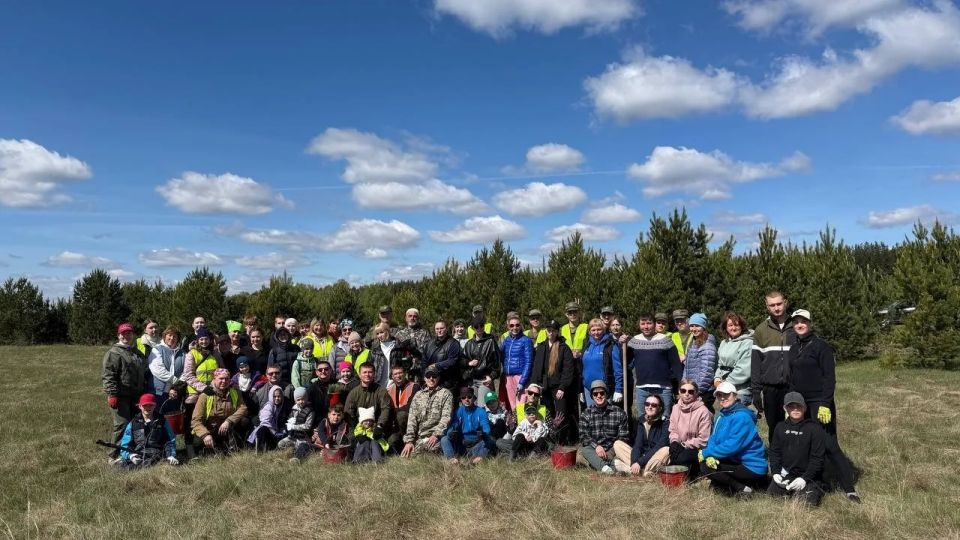 Более десяти тысяч деревьев высадили участники эко-акции «Семейный лес» в Алтайском крае Более десяти тысяч деревьев высадили участники эко-акции «Семейный лес» в Алтайском крае