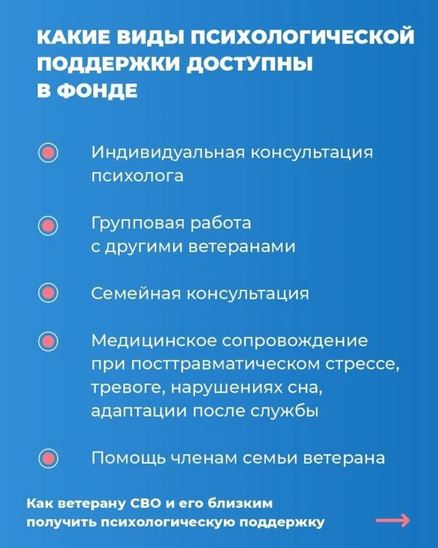 Фонд «Защитники Отечества» продолжает развивать систему психологической поддержки ветеранов СВО и их семей Фонд «Защитники Отечества» продолжает развивать систему психологической поддержки ветеранов СВО и их семей