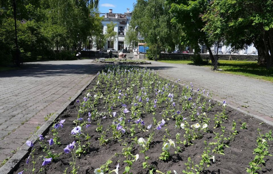 В Бийске стартовала высадка цветов В Бийске стартовала высадка цветов