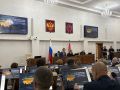 Губернатор Алтайского края Виктор Томенко выступил с отчетом Правительства региона за 2025 год перед Алтайским краевым Законодательным Собранием