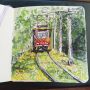 Уютный уголок Барнаула в рисунке нашей читательницы с Сейшел