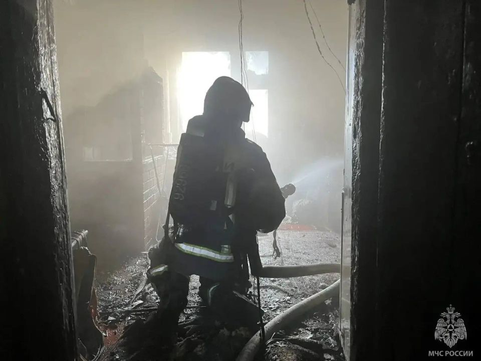Мужчина пострадал при пожаре в Бийске Мужчина пострадал при пожаре в Бийске
