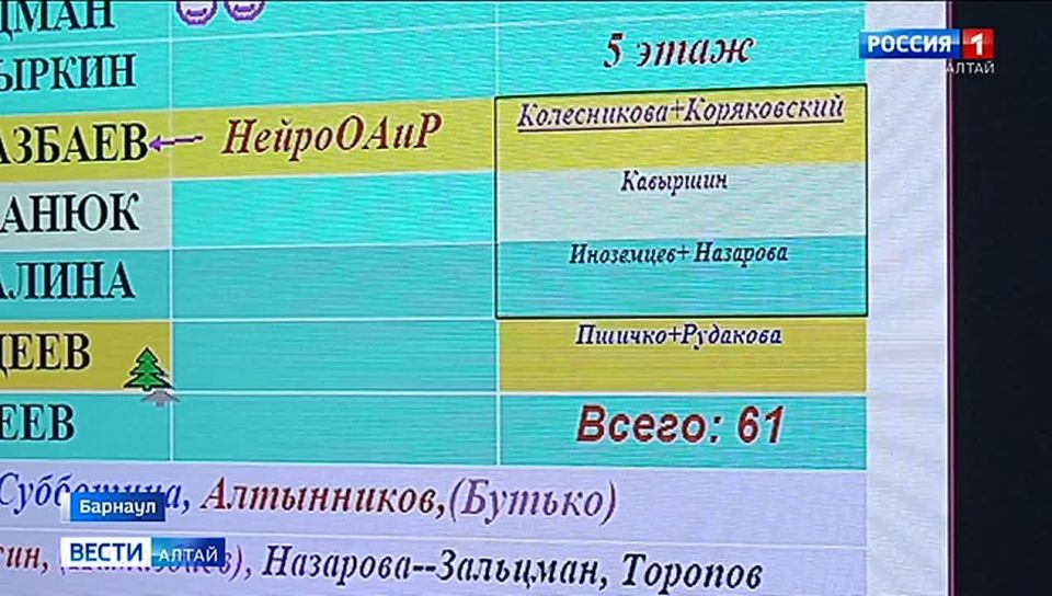 70-летие отметил известный в Алтайской крае врач Владимир Мартыненко