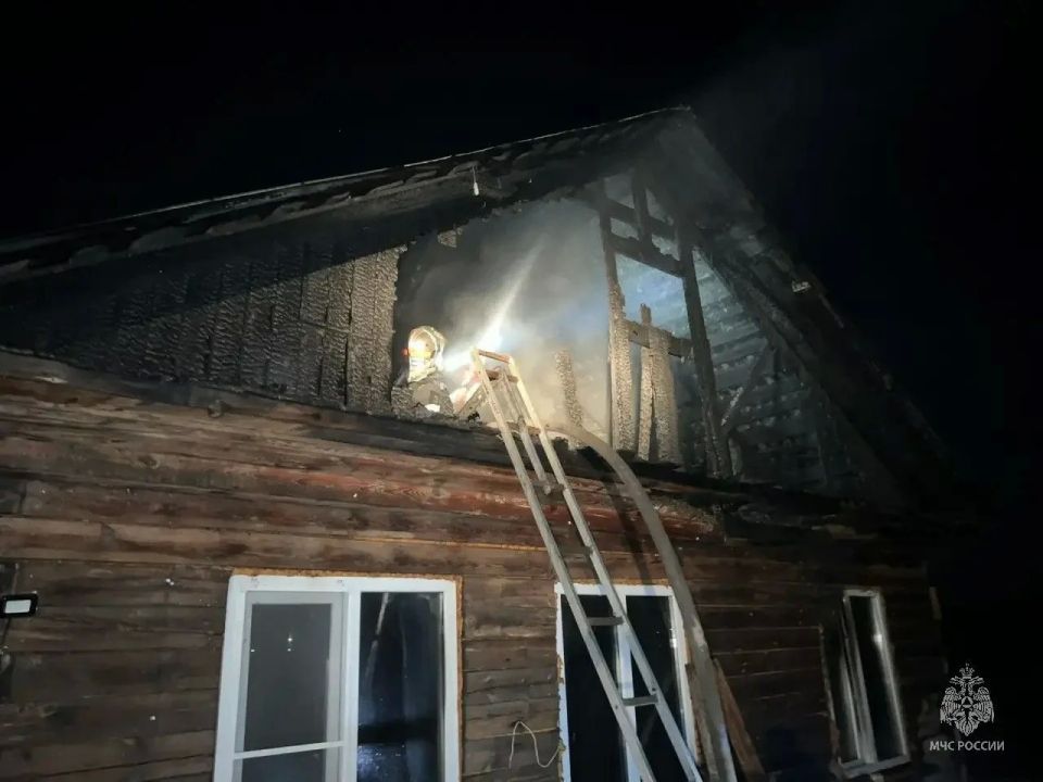 Ночной пожар в Новоегорьевке: обошлось без жертв Ночной пожар в Новоегорьевке: обошлось без жертв