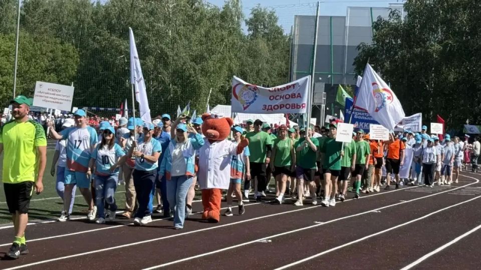 В Алтайском крае прошёл финал ежегодного летнего Фестиваля спорта работников здравоохранения В Алтайском крае прошёл финал ежегодного летнего Фестиваля спорта работников здравоохранения