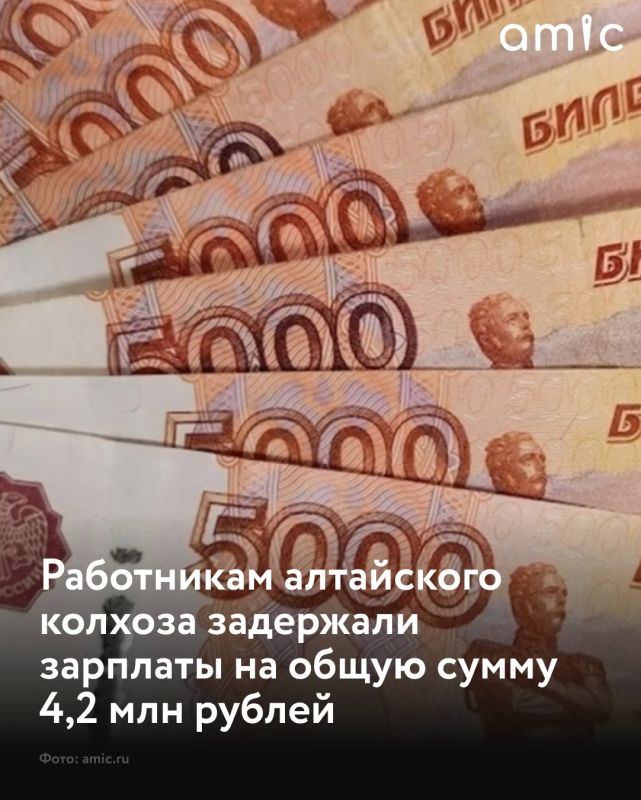 Несколько десятков сотрудников предприятия "Колхоз имени Ленина" в марте этого года не получили в полном объеме зарплату