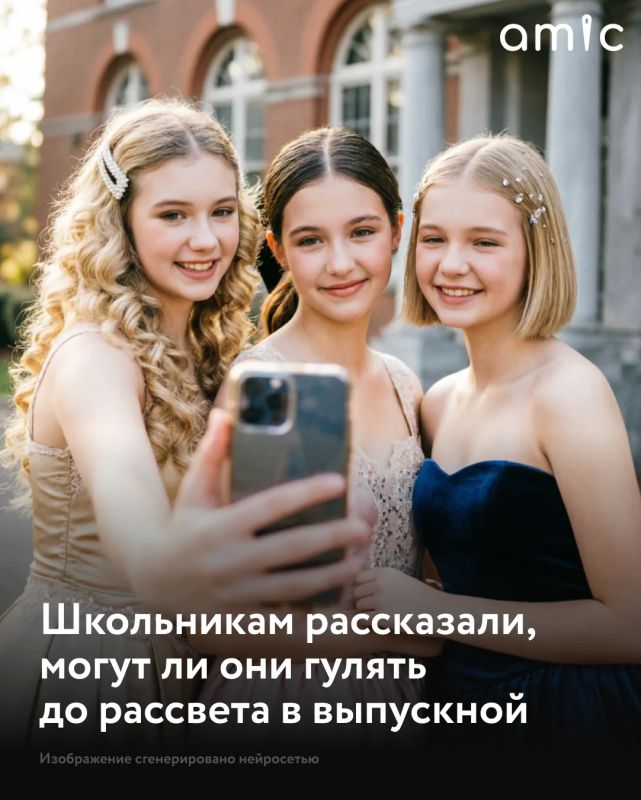 Подростки могут находиться в общественных местах ночью только в сопровождении родителей, эта норма касается и выпускного вечера, рассказала РИА Новости член Союза юристов при Ассоциации юристов России и МГЮА Лилия Василенко
