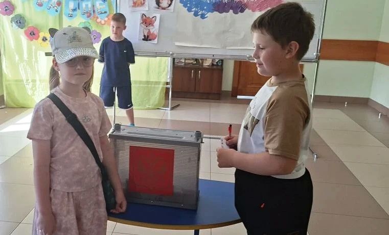 Первые выборы для ребят Петропавловского района Первые выборы для ребят Петропавловского района