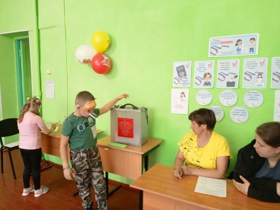 Первые выборы для ребят Петропавловского района Первые выборы для ребят Петропавловского района