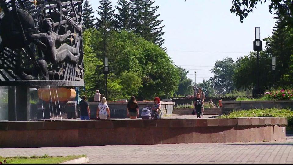 На Алтае продолжается жаркая погода